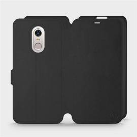 Etui Soft Touch do Xiaomi Redmi 5 Plus - wzór Satynowa czerń