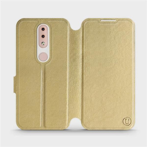 Phone Case Nokia 4.2 - Design Gold&Orange