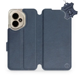 Phone Case Huawei Honor 400 - Design Blue Leather