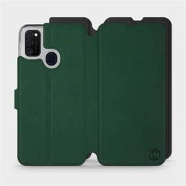 Phone Case Samsung Galaxy M21 - Design Green with Black
