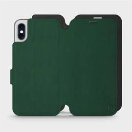 Phone Case Apple iPhone XS - Design Green with Black