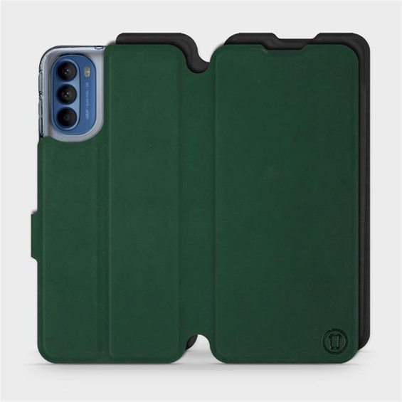 Phone Case Motorola Moto G41 - Design Green with Black