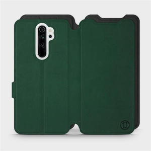 Hülle für Xiaomi Redmi Note 8 Pro - Farbe Grün mit Schwarz