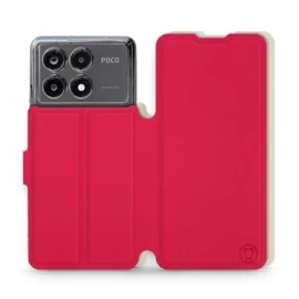 Phone Case Xiaomi POCO X6 Pro - Design Red with Platinum