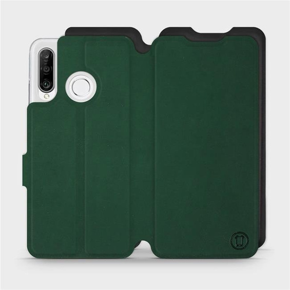 Phone Case Huawei P30 Lite - Design Green with Black