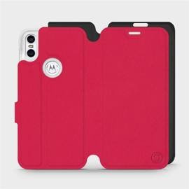 Phone Case Motorola One - Design Red with Black