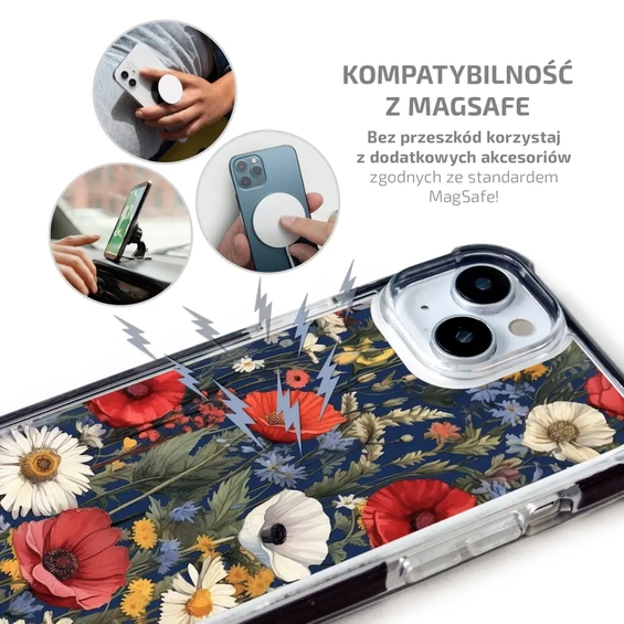 Etui MagSafe Elite Bumper Apple iPhone 17 Pro Max - wzór D005D