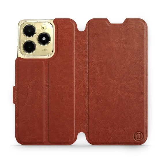 Phone Case Realme C61 - Design Brown&Gray