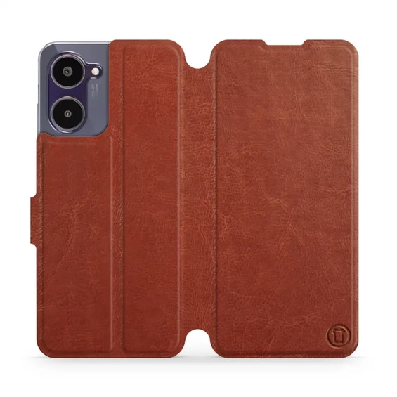 Phone Case Realme 10 - Design Brown&Orange