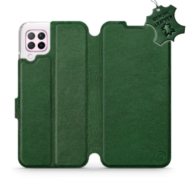Phone Case Huawei P40 Lite - Design Green Leather