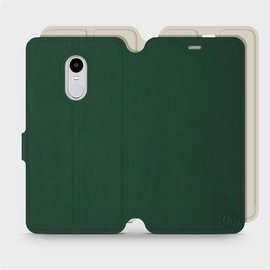 Phone Case Xiaomi Redmi Note 4X - Design Green with Platinum