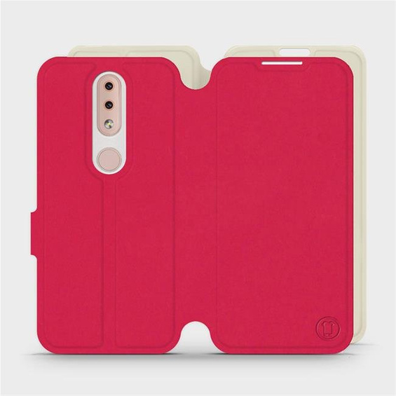 Phone Case Nokia 4.2 - Design Red with Platinum