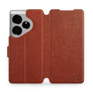 Hülle für Realme GT 6 - Farbe Brown&Orange