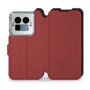 Phone Case Realme GT 8 Pro - Design Dark Red with Black