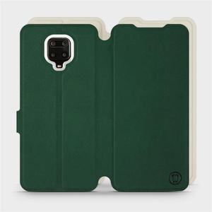 Phone Case Xiaomi Redmi Note 9 Pro - Design Green with Platinum