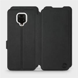 Hülle für Xiaomi Redmi Note 9 Pro - Farbe Schwarz mit Schwarz