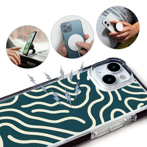 Etui MagSafe Elite Bumper Apple iPhone 16 Pro - wzór DA61D