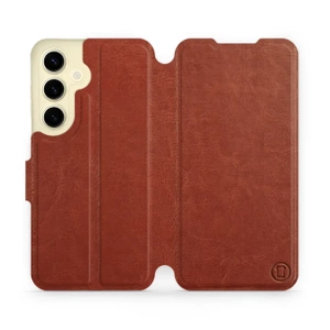 Phone Case Samsung Galaxy S24 - Design Brown&Gray