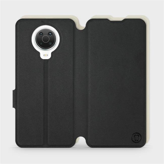 Phone Case Nokia G20 - Design Black with Platinum