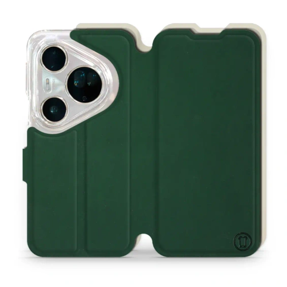 Phone Case Huawei Pura 80 Ultra - Design Green with Platinum