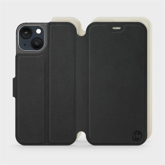 Phone Case Apple iPhone 13 - Design Black with Platinum