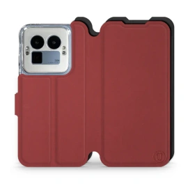 Phone Case Realme GT 8 Pro - Design Dark Red with Black