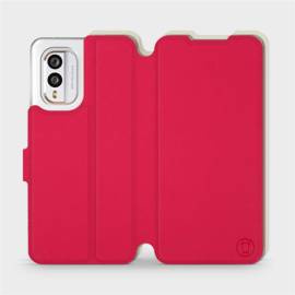 Phone Case Nokia X30 5G - Design Red with Platinum