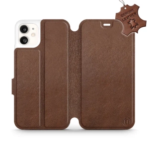 Hülle für Apple iPhone 11 - Farbe Brown Leather