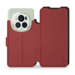 Phone Case Huawei Honor Magic6 Pro - Design Dark Red with Black