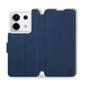Hülle für Xiaomi Redmi Note 13 PRO - Farbe Marineblau mit Platin