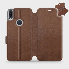 Phone Case Asus Zenfone Max Pro M1 ZB602KL - Design Brown Leather