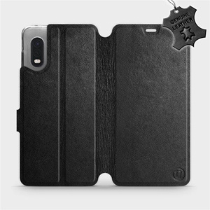 Phone Case Samsung Galaxy Xcover Pro - Design Black Leather