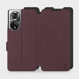 Phone Case Huawei Honor 50 - Design Burgundy with Black