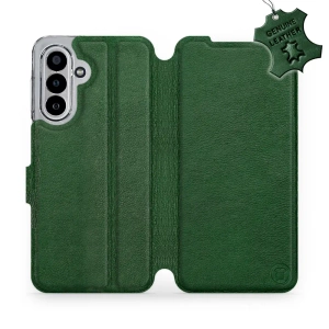 Phone Case Samsung Galaxy A17 5G - Design Green Leather