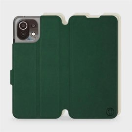 Phone Case Xiaomi Mi 11 Lite - Design Green with Platinum