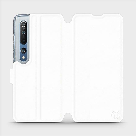 Phone Case Xiaomi Mi 10 - Design White&Orange