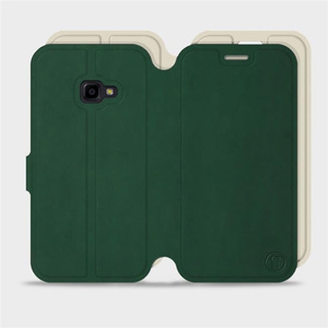 Phone Case Samsung Galaxy Xcover 4 - Design Green with Platinum