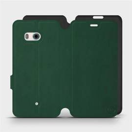 Phone Case HTC U11 - Design Green with Black