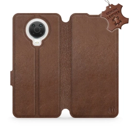 Phone Case Nokia G20 - Design Brown Leather