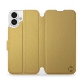 Phone Case Apple iPhone 16 Plus - Design Gold&Gray