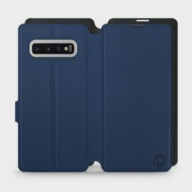 Phone Case Samsung Galaxy S10 Plus - Design Navy with Black