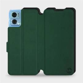 Phone Case Motorola Moto E22 - Design Green with Black
