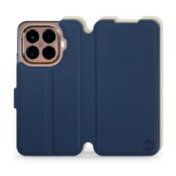 Hülle für Xiaomi 15T Pro - Farbe Marineblau mit Platin