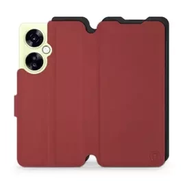 Phone Case OnePlus Nord CE 3 Lite 5G - Design Dark Red with Black