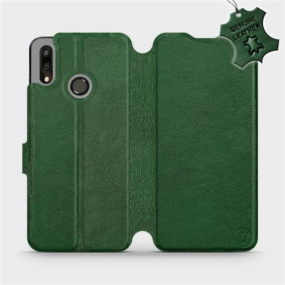Phone Case Huawei P Smart 2019 - Design Green Leather