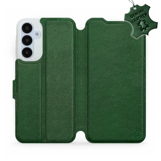 Phone Case Samsung Galaxy A25 5G - Design Green Leather