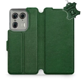 Phone Case Motorola Edge 50 Ultra - Design Green Leather