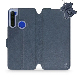 Phone Case Xiaomi Redmi Note 8T - Design Blue Leather