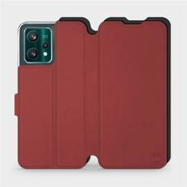 Etui Soft Touch do Realme 9 Pro Plus - wzór Zachodząca czerwień z czernią