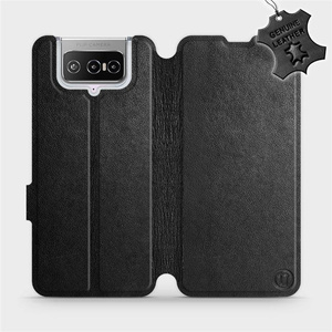 Hülle für Asus Zenfone 7 ZS670KS - Farbe Black Leather